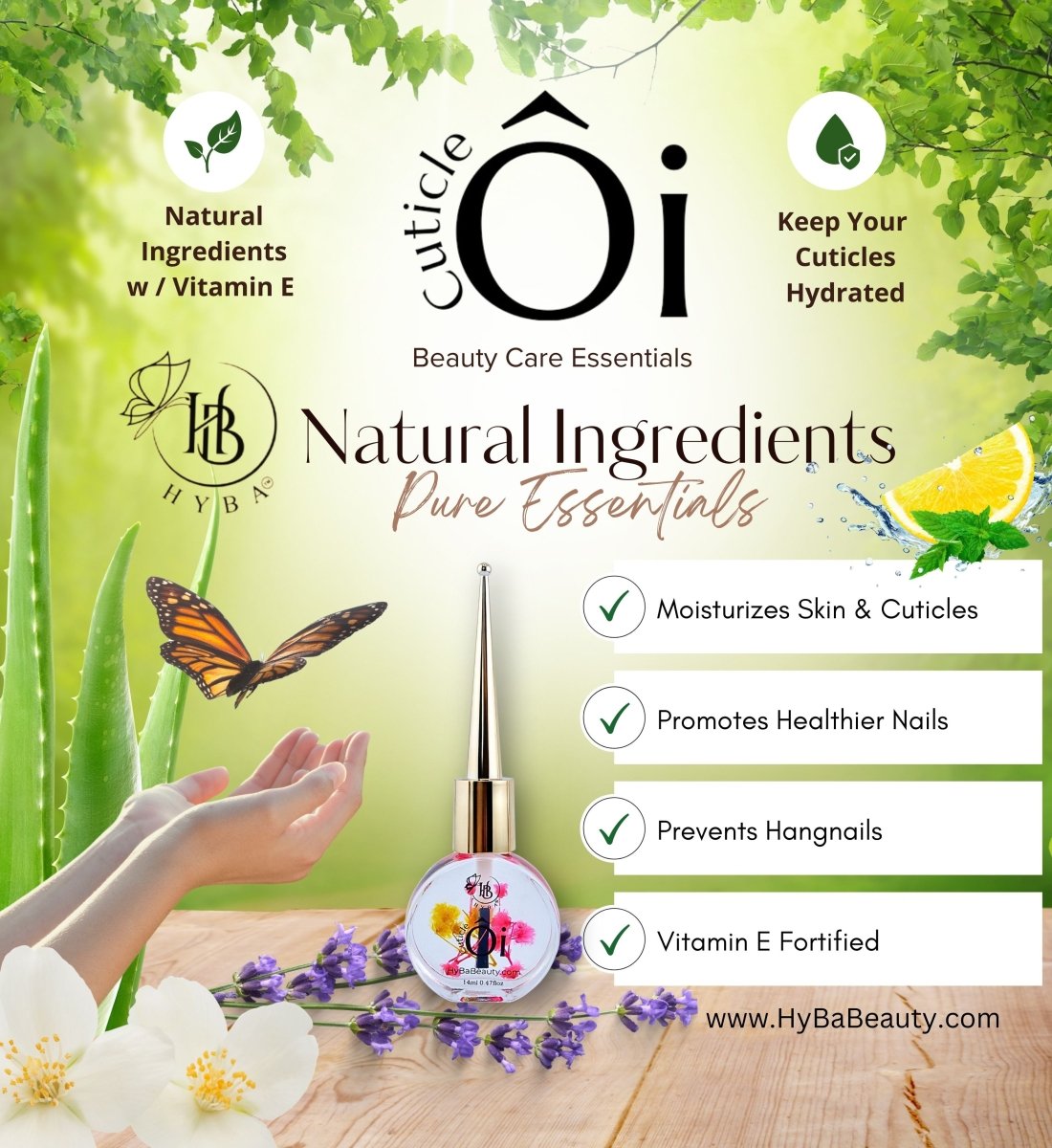 HyBa Beauty Ôi - Essential Cuticle Oils - HYBA BEAUTY