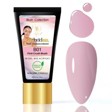 Hybrid Gel - HyGEL® 60ml / B01 First Crush Blush - HyBa® BEAUTY