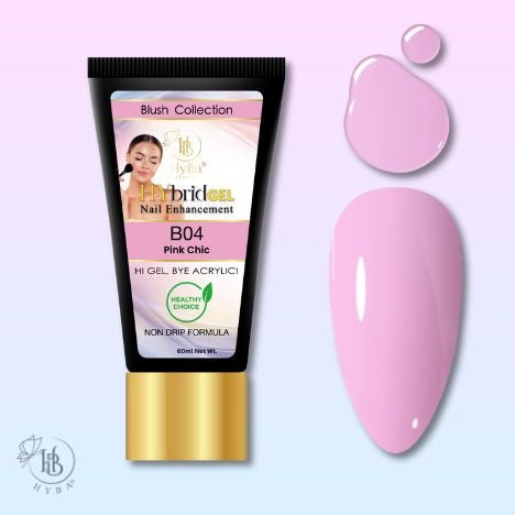 Hybrid Gel - HyGEL® 60ml / B04 Pink Chic - HYBA BEAUTY