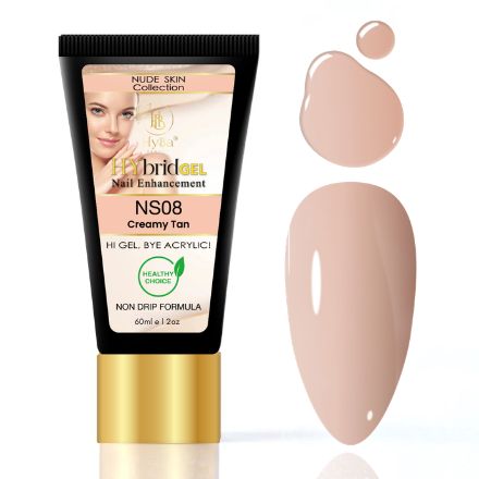 Hybrid Gel - HyGEL® 60ml / NS08 Creamy Tan - HyBa® BEAUTY