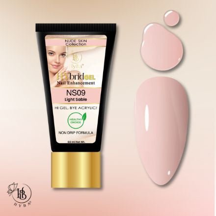 Hybrid Gel - HyGEL® 60ml / NS09 Light Sable - HYBA BEAUTY