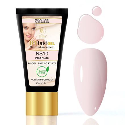 Hybrid Gel - HyGEL® 60ml / NS10 Pale Nude - HyBa® BEAUTY