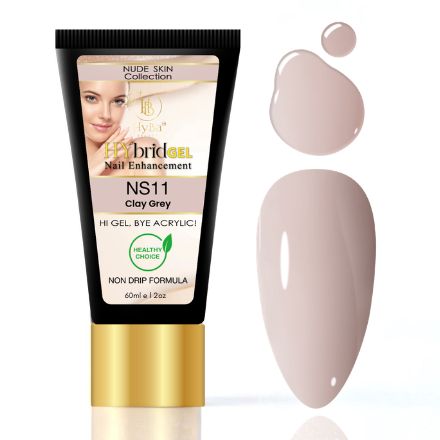 Hybrid Gel - HyGEL® 60ml / NS11 Clay Grey - HyBa® BEAUTY