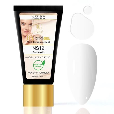 Hybrid Gel - HyGEL® 60ml / NS12 Porcelain - HyBa® BEAUTY