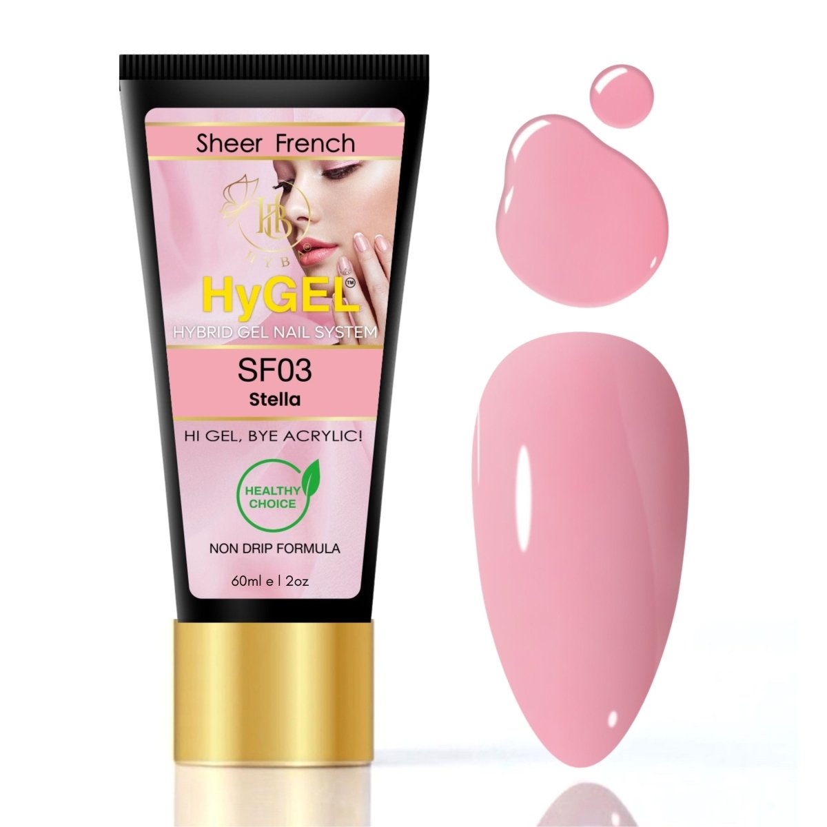 Hybrid Gel - HyGEL® 60ml / SF03 Stella - HyBa® BEAUTY
