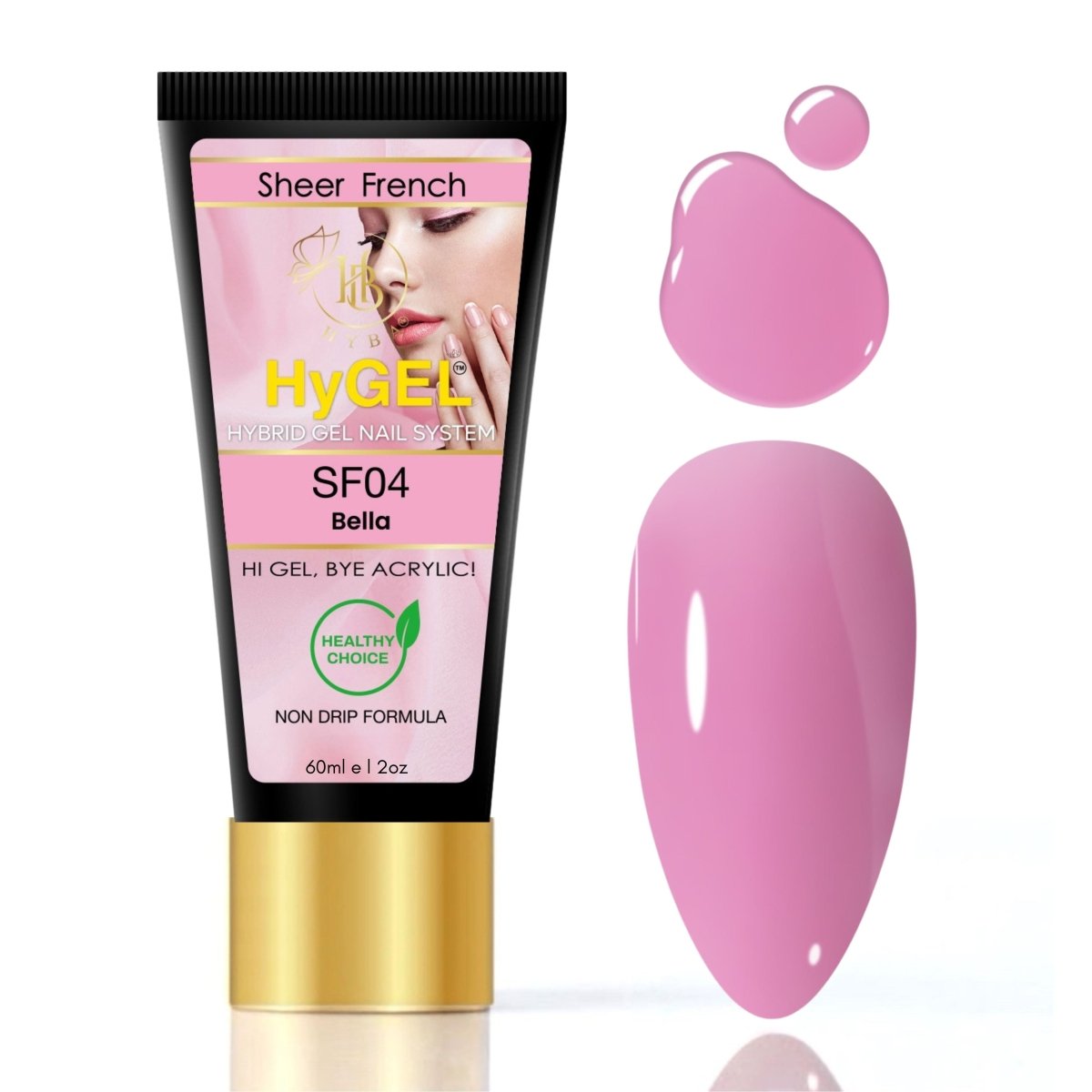 Hybrid Gel - HyGEL® 60ml / SF04 Bella - HyBa® BEAUTY