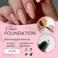 Hybrid Gel - HyGEL CLEAR 60ml - PF01 Natural Clear Overlay - HYBA BEAUTY