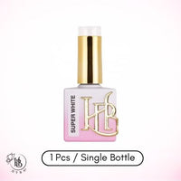 HYBRID SUPER WHITE Gel Polish - REFILL KIT OR SINGLES - HYBA BEAUTY