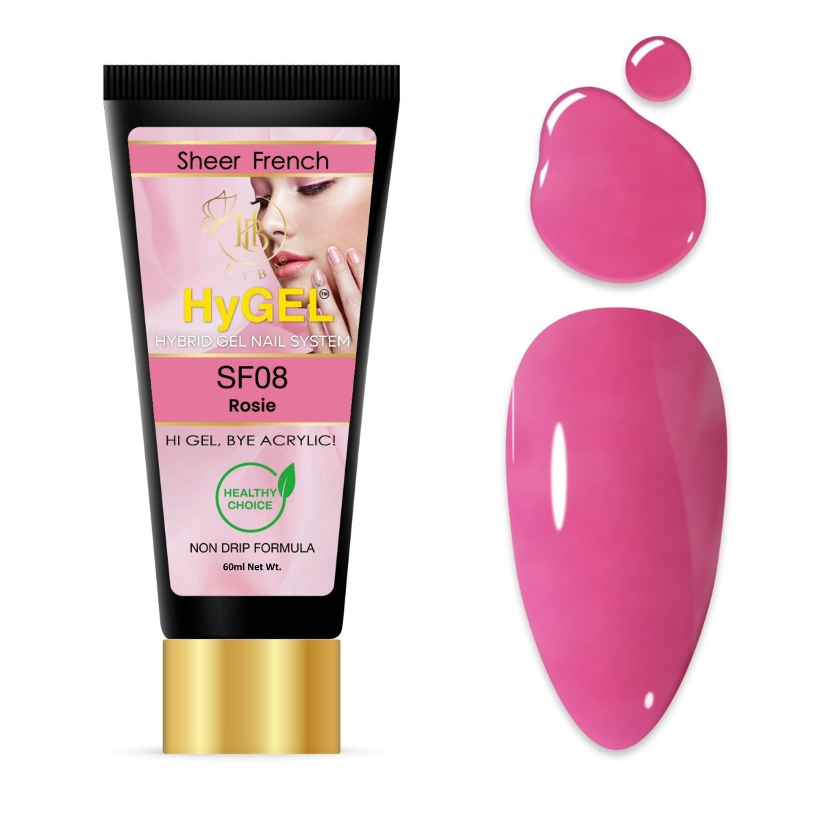 HyGEL® 10 SHEER FRENCH COLLECTION - 60ml Listing - HYBA BEAUTY