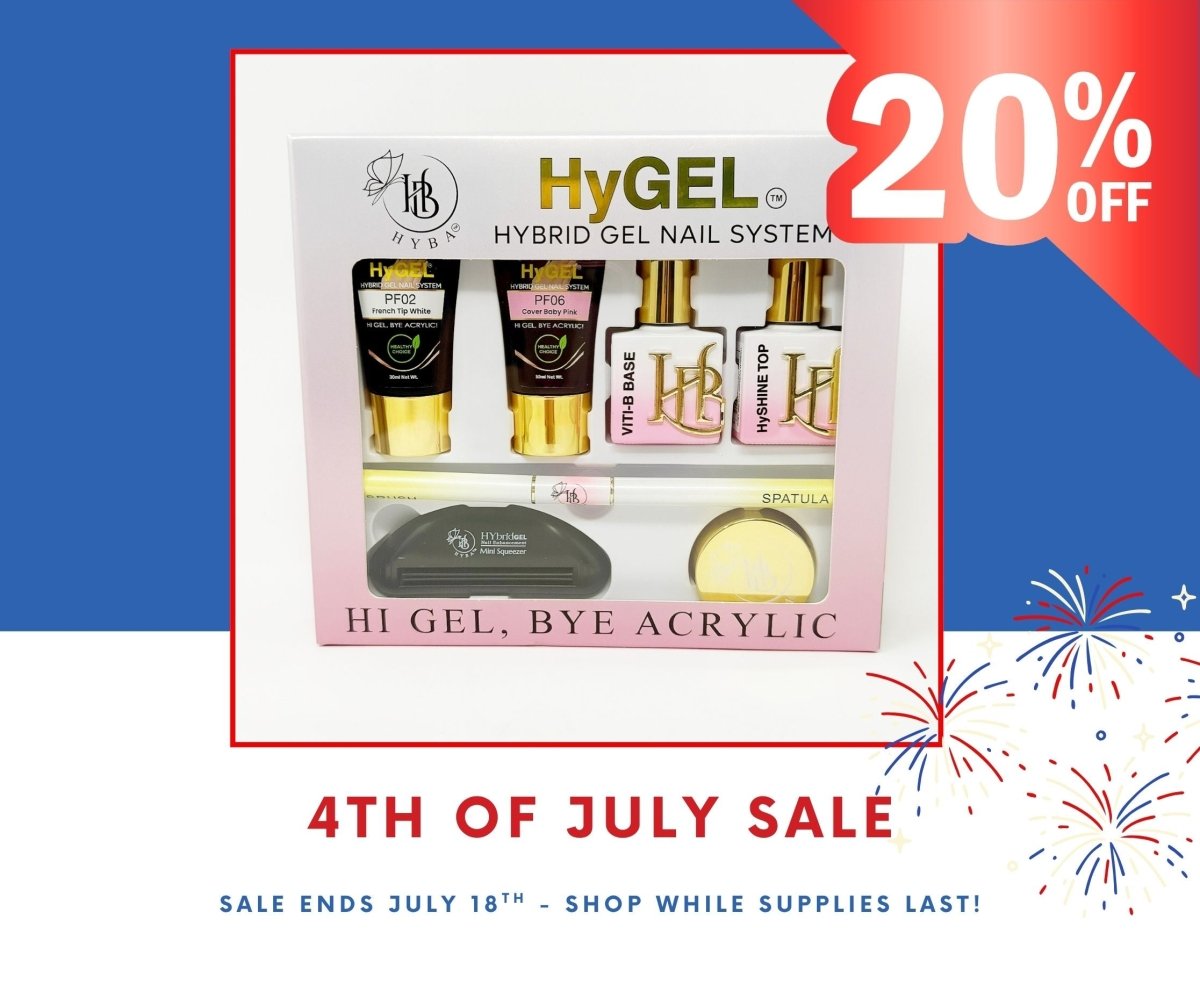 HyGEL® Ready Kit 2 - 4th of JULY SALE - HYBA BEAUTY