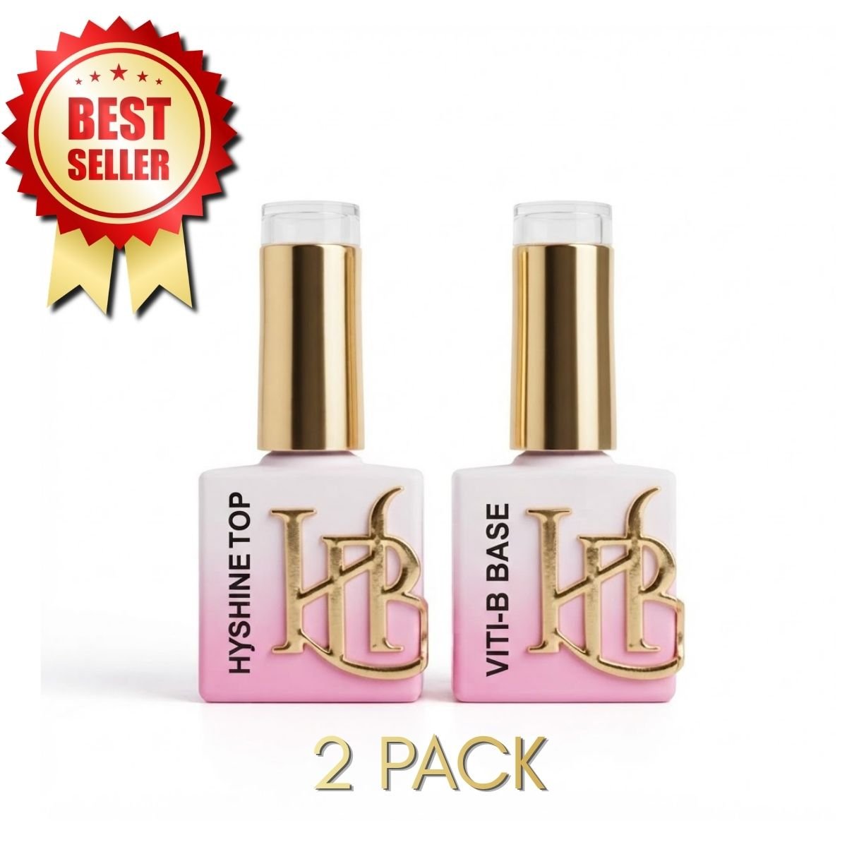 HyShine Top & Viti-B Base - Gel Polish - Special 2 Pack Deal - HyBa® BEAUTY