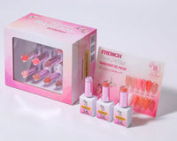 ICE JELLY FRENCH Collection - PINK Shades - HYBA BEAUTY