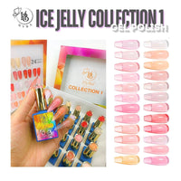 ICE JELLY Gel Collection 1 - Pink Shades - HYBA BEAUTY
