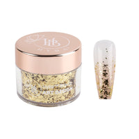 METALLIC FOIL FLAKES - HYBA BEAUTY