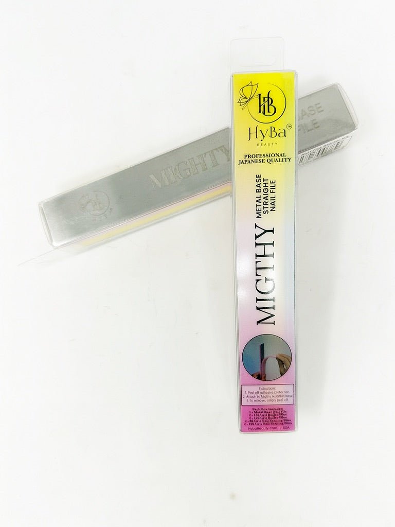 MIGHTY Metal Straight Nail File Starter Set - HYBA BEAUTY