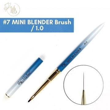 MINI BLENDER Nail Art Brush 1.0 Kolinsky Hair #7 - HyBa® BEAUTY