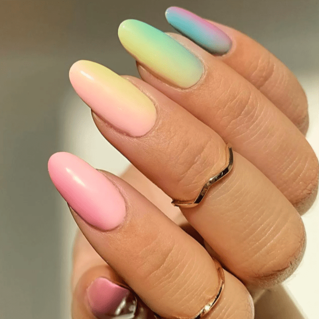 Mini Ombré Sponges with Grabber Box Set - Rainbow - HYBA BEAUTY