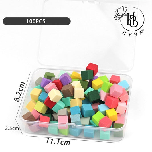 Mini Ombré Sponges with Grabber Box Set - Rainbow - HYBA BEAUTY