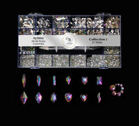 MIXED CRYSTALS FLAT CHARM BOX 2 - HYBA BEAUTY