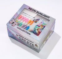 NEON SUNLIGHT Cat Eye Collection - Magnetic Gel Polish - HYBA BEAUTY