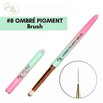 OMBRÉ PIGMENT Nail Art Brush #8 - HyBa® BEAUTY