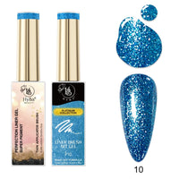 PLATINUM REFLECTIVE Gel Liner Box Set / 12 colors - HYBA BEAUTY