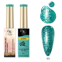 PLATINUM REFLECTIVE Gel Liner Box Set / 12 colors - HYBA BEAUTY