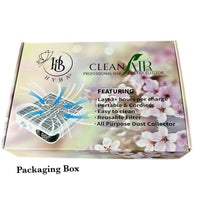 SALE DEAL - CLEANAir Dust Collector (Silver/White) - HYBA BEAUTY
