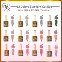 STARLIGHT Cat Eye Collection 1 - Magnetic Gel Polish - HYBA BEAUTY