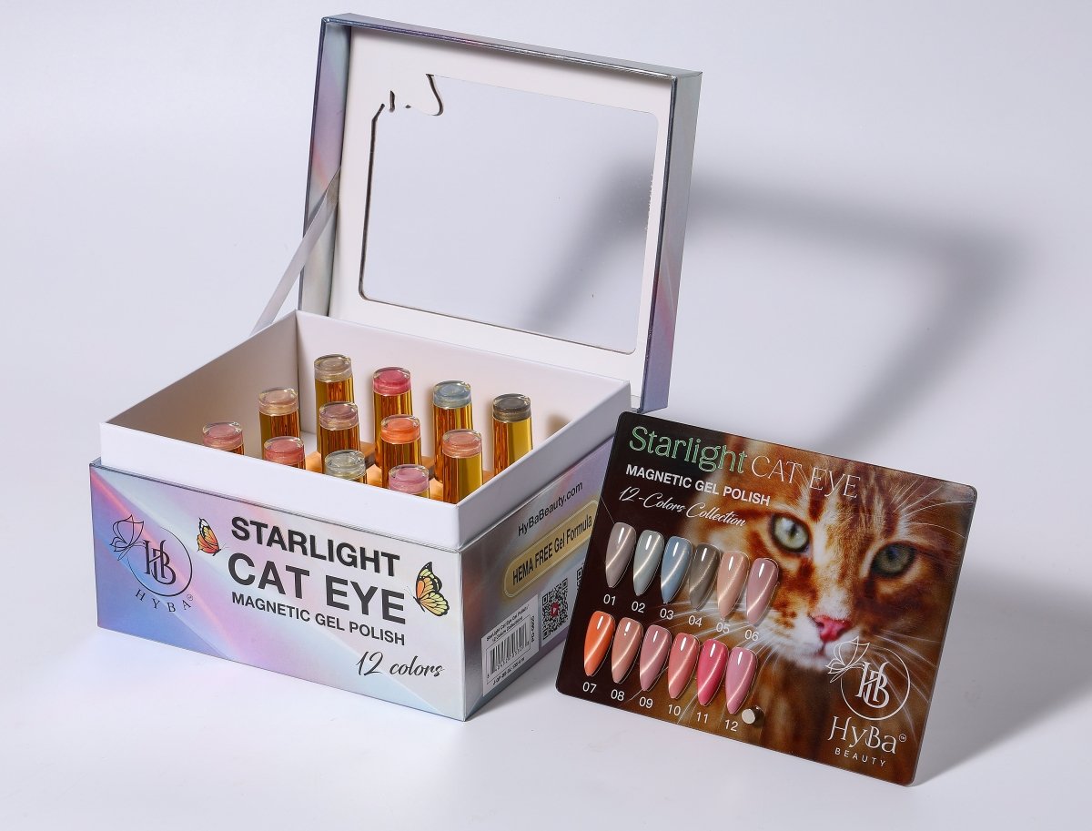 STARLIGHT Cat Eye Collection - Magnetic Gel Polish - HYBA BEAUTY