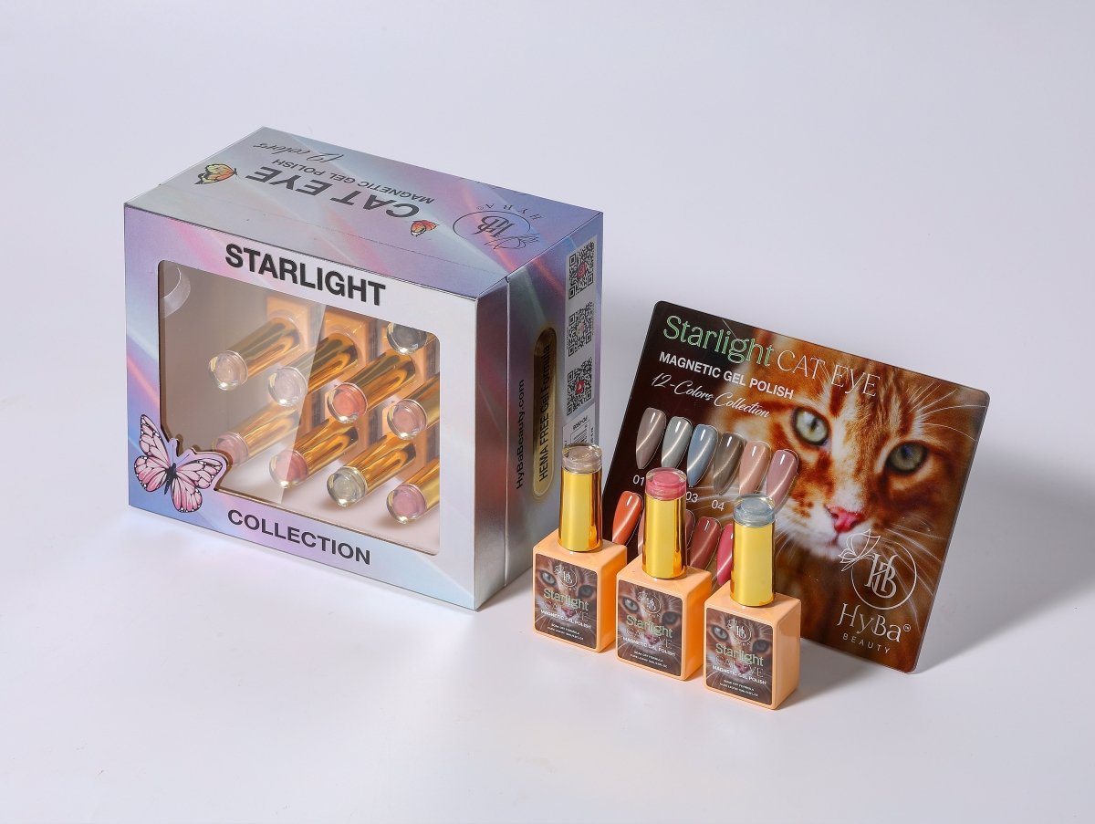 STARLIGHT Cat Eye Collection - Magnetic Gel Polish - HYBA BEAUTY