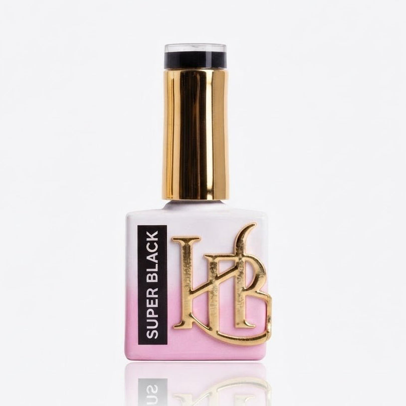 SUPER BLACK Gel Polish - 20ML Single Bottle Listing - HyBa® BEAUTY