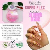 SUPER FLEX - 1 CLEAR Molding Gel 30ml - HYBA BEAUTY