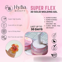 SUPER FLEX - 2 WHITE Molding Gel 30ml - HYBA BEAUTY
