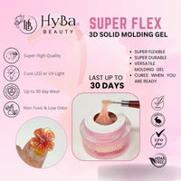 SUPER FLEX - 4 NUDE Molding Gel 30ml - HYBA BEAUTY