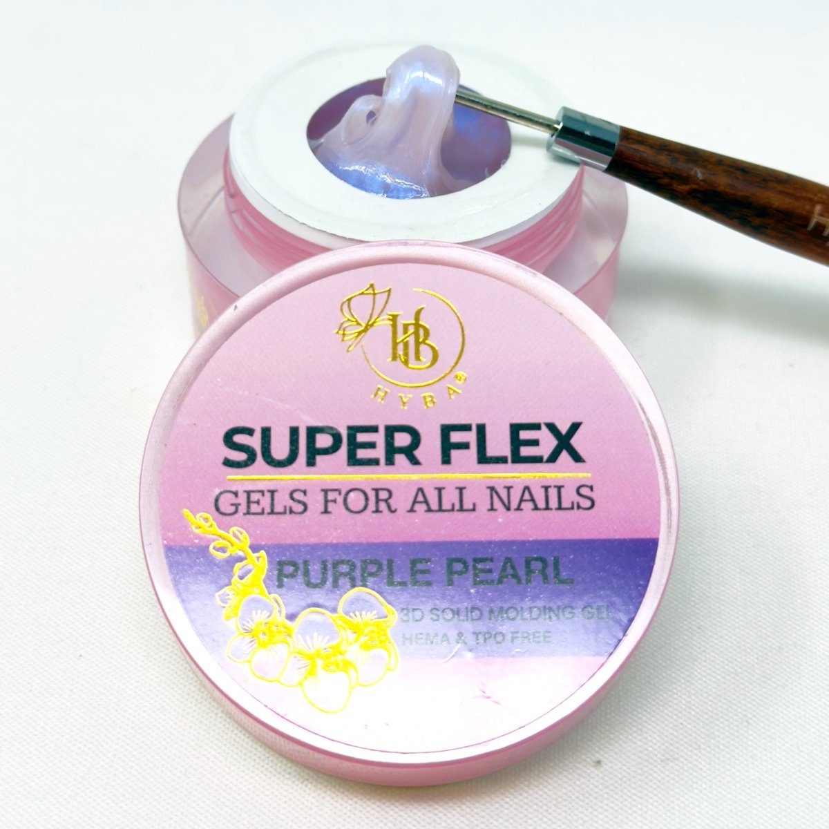 SUPER FLEX - 7 PURPLE PEARL Molding Gel 30ml - HYBA BEAUTY