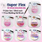 SUPER FLEX - FULL SET Molding Gel / 7 pcs set - HYBA BEAUTY