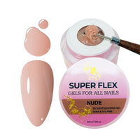 SUPER FLEX - FULL SET Molding Gel / 7 pcs set - HYBA BEAUTY