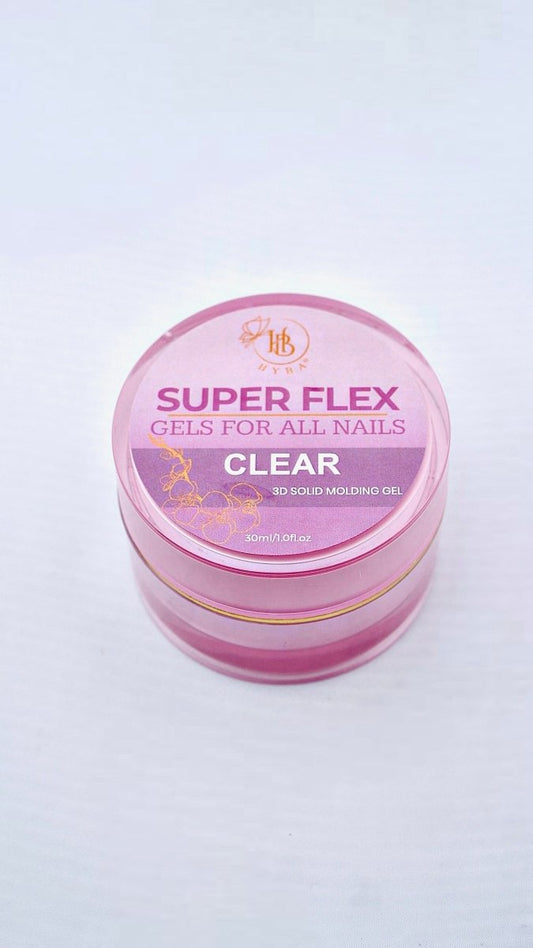 SUPER FLEX Molding Gel 30ml (Clear) - HYBA BEAUTY