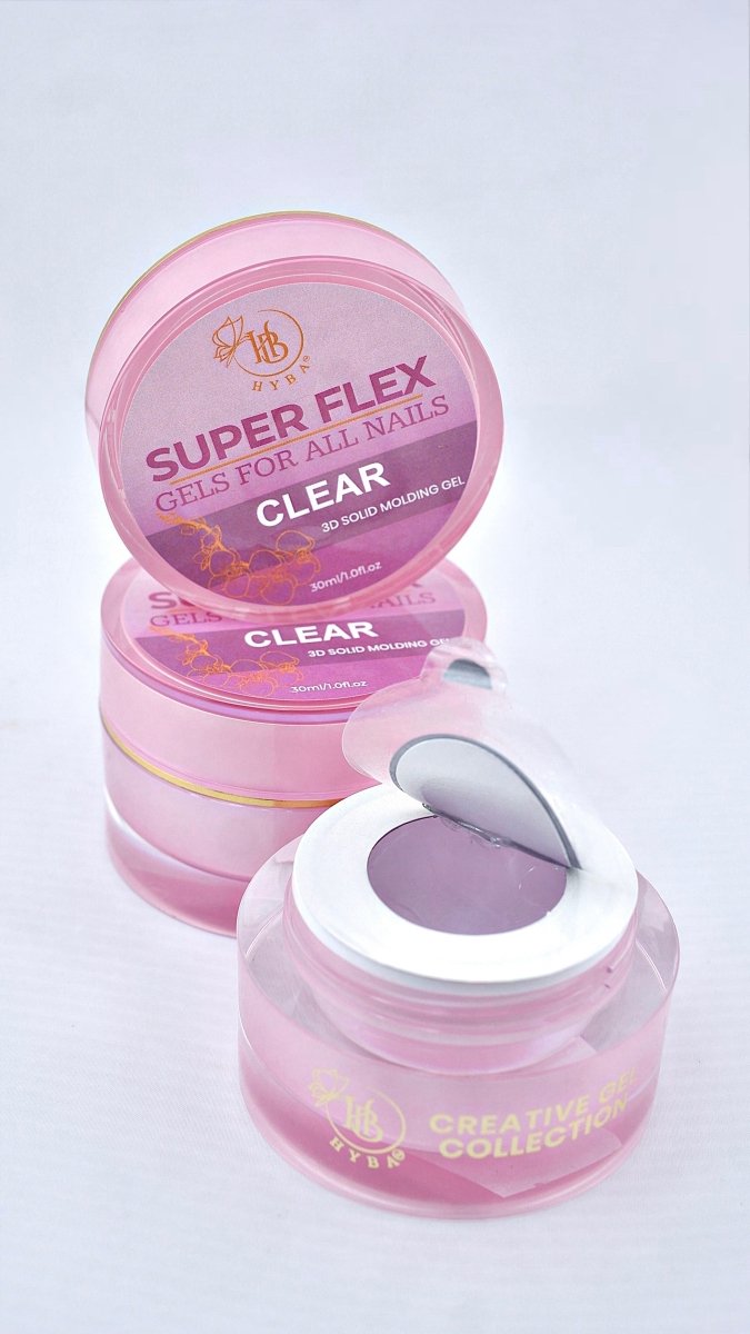 SUPER FLEX Molding Gel 30ml (Clear) - HYBA BEAUTY