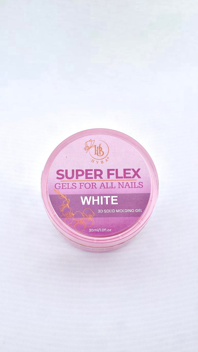 SUPER FLEX Molding Gel 30ml (White) - HYBA BEAUTY