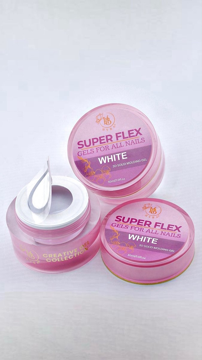 SUPER FLEX Molding Gel 30ml (White) - HYBA BEAUTY