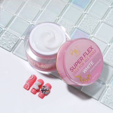 SUPER FLEX Molding Gel 30ml (White) - HYBA BEAUTY