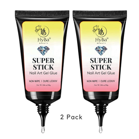 SUPER STICK NAIL ART GEL GLUE / 2PK - HYBA BEAUTY