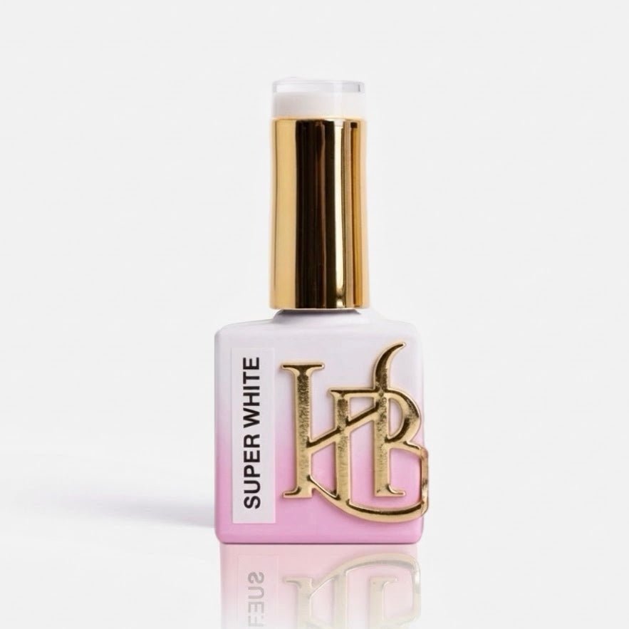 SUPER WHITE Gel Polish -20ML Single Bottle Listing - HyBa® BEAUTY