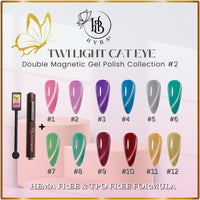 TWILIGHT Cat Eye Collection 2 - Magnetic Gel Polish - HYBA BEAUTY