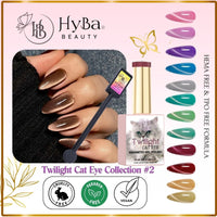 TWILIGHT Cat Eye Collection 2 - Magnetic Gel Polish - HYBA BEAUTY